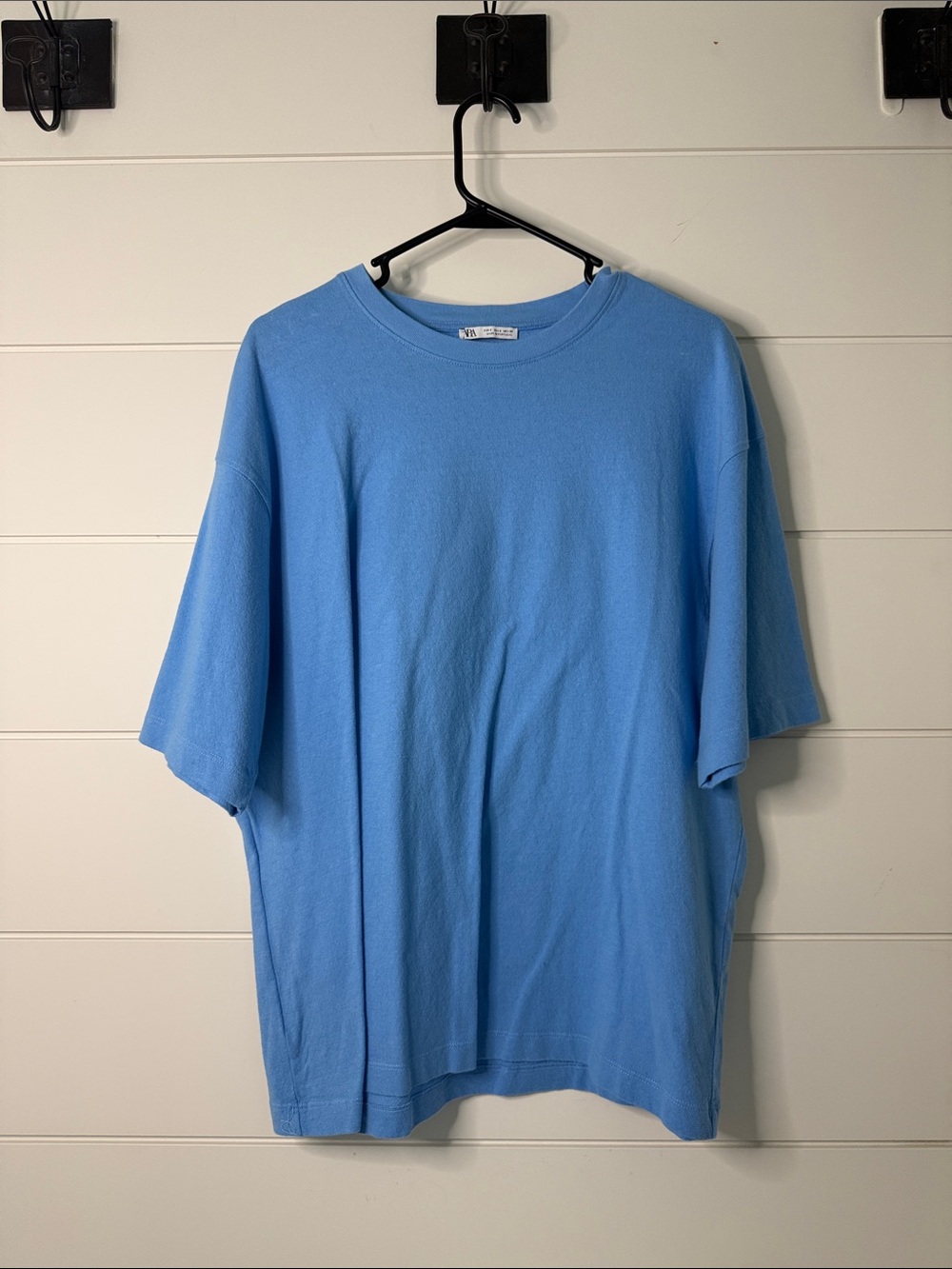 Light Blue Sleeveless Cozy Tee
